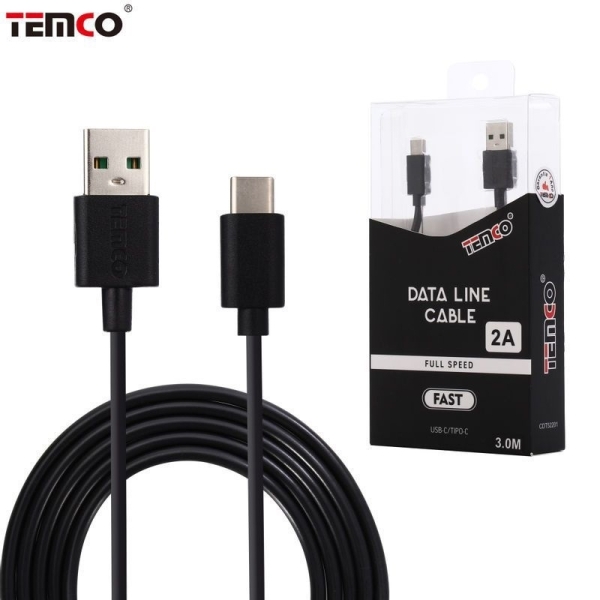 Cable Micro USB a USB C 2A 3 Metros