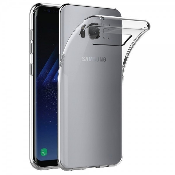 Funda Silicona Transparente Samsung Galaxy S8
