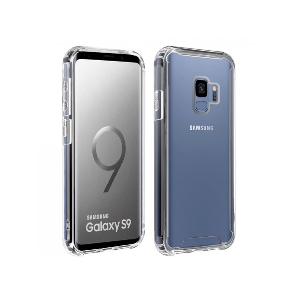 Funda Silicona Transparente Reforzada Samsung Galaxy S9