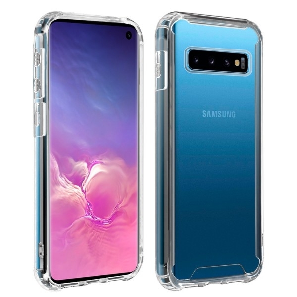 Funda Silicona Transparente Reforzada Samsung Galaxy S10
