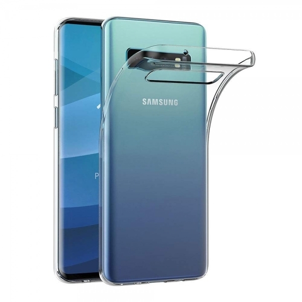 Funda Silicona Transparente Samsung Galaxy S10 Plus