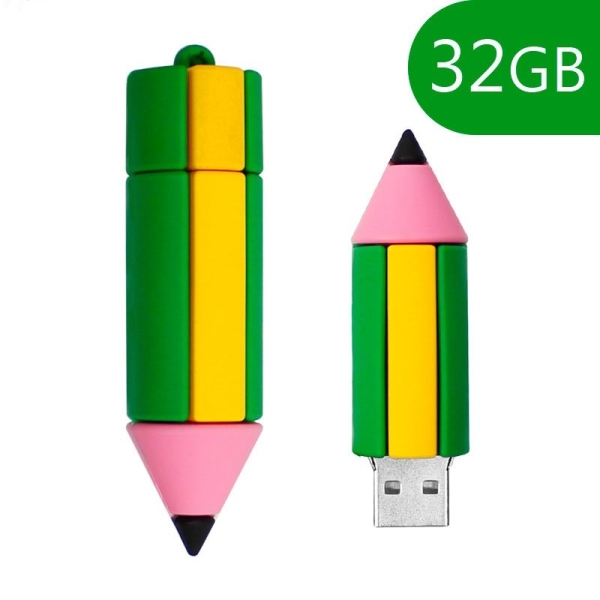 Pen Drive de 32 GB Silicona Lápiz