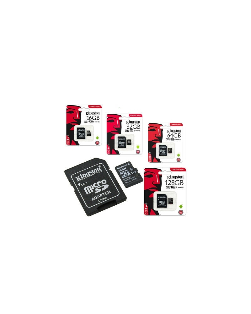 visitar Será Creación Tarjeta de Memoria Micro SD con Adaptador x 16 GB (Clase 10)